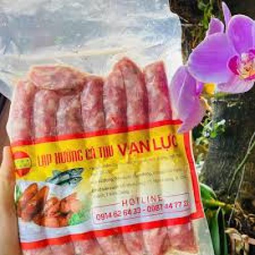 Lạp Xưởng Cá Thu Vạn Lực – 500g | Đặc sản biển độc đáo